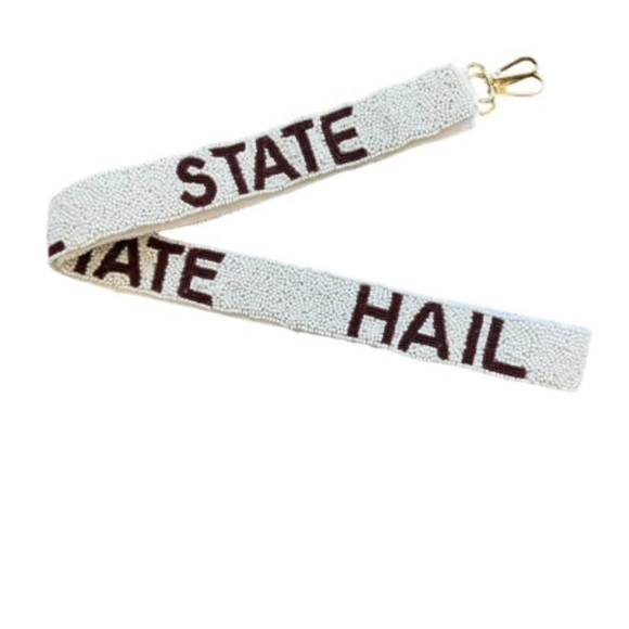 Handbags - Hail State Beaded Strap